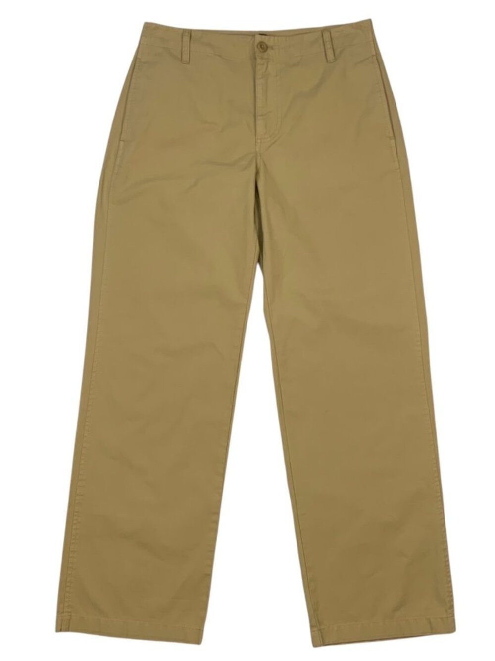 J. Crew Straight Leg Pants 27 Tan High Rise Academia